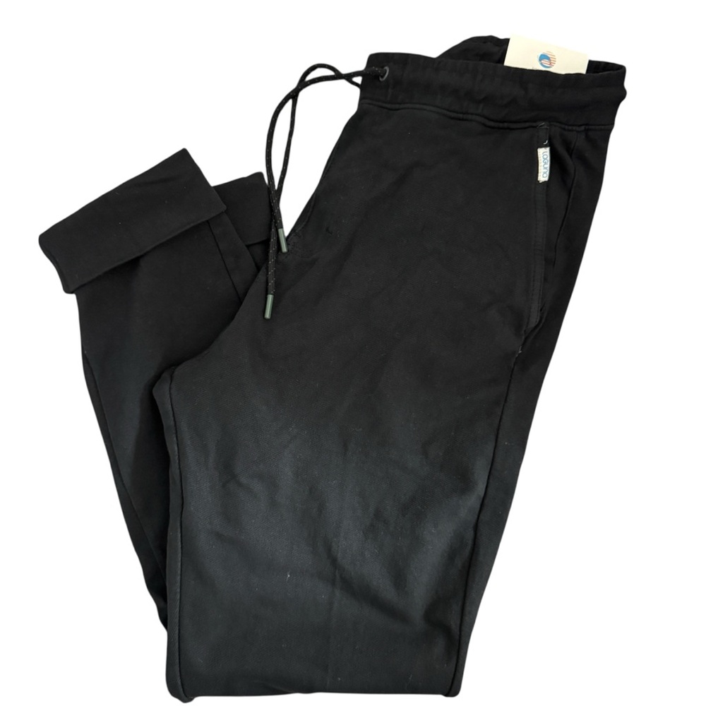 Laguna Black Men's Cotton Terry Jogger Pants Sz S
